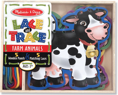 

Melissa & Doug Lace and Trace Farm Animals