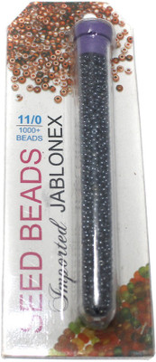 

Jaunty Beadsnfashion Imported Jablonex Seed Beads Metallic Black
