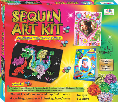 

Happy Kidz Sequin Art Kit Art & Crfat Toys