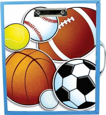 

Enigmatic Woodworks Wooden Art Box - Sport Theme2(Blue)