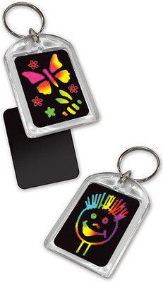 

Melissa & Doug Scratch Art Key Chain Party Pack