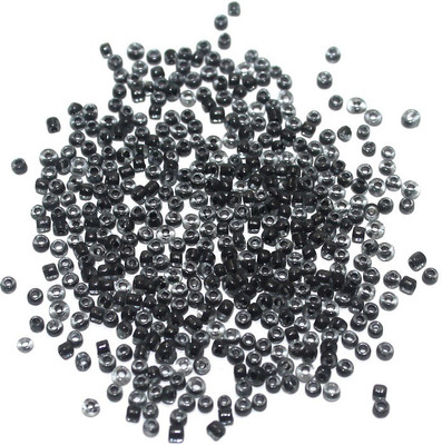 

Jaunty Beadsnfashion Inside Color Seed Beads Black (100 Gm)