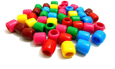 

GOELX Plastic Shiny Beads for Jewellery & Wrapping