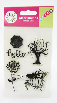 

Vardhman Silicon Clear Stamp hello design