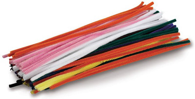

Atanands 25pcs Multicolored Craft Pipe Cleaners