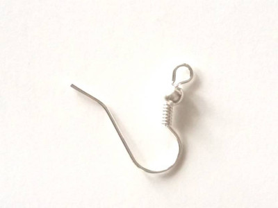 

ecaart Silver Finish Hook for Jhumkas Making