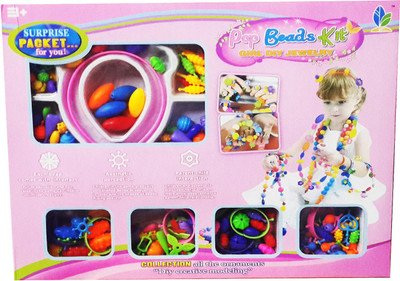 

Krypton Pop Beads Set An complete Enjoyment Toy For your Baby Girl.