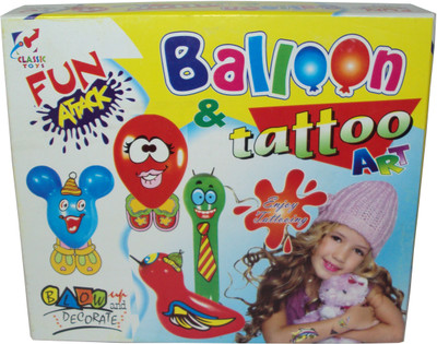 

Parteet Balloon & Tattoo Art and Fun Game for Kids
