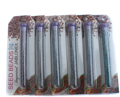 

Jaunty Beadsnfashion Imported Jablonex Seed Beads Assorted 6 Tube DIY Combo