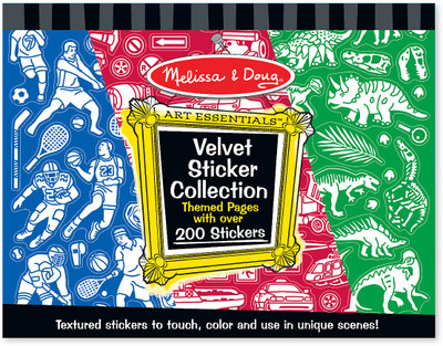 

Melissa & Doug Velvet Sticker - Boy