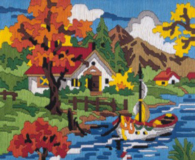 

Anchor Stitch Kits - Sailor's Cottage