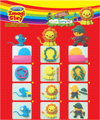 

Craftival Imagi Clay The Lion and the Mouse SK-200M-F Set of 2