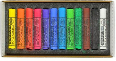 Kohinoor Koh i noor Toison D'or 12 Round Extra Soft Pastels. 8552