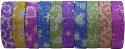 

AsianHobbyCrafts Standerd Glitter Shine For Gift Wrapping Tapes