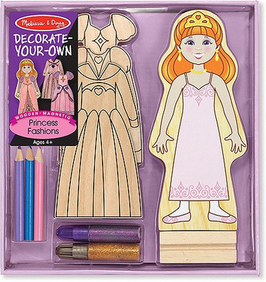 

Melissa & Doug Dyo Wooden Magnetic Princess Fashions