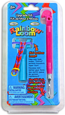 

Krypton Rainbow Loom Tail Upgrade Kit - Metal Hook transperent