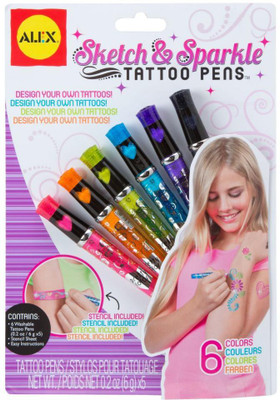 

Alex Toys Spa Sketch and Sparkle Tattoo Pens
