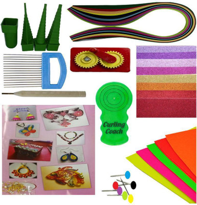 

Neo Gold Leaf All in 1 Quilling Kit 9pcs