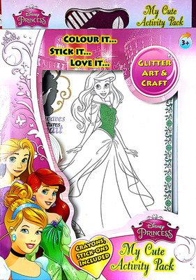 

Disney Princess My Cute Activity Pack - Glitter Art & Craft