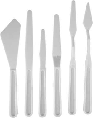

KABEER ART Plastic palette knife set of 6pc