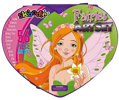 

SKOODLE Heart Shape Fairies Art Set