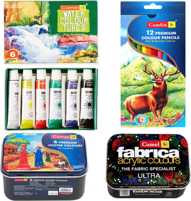 

Camlin Multi Colour Art Set