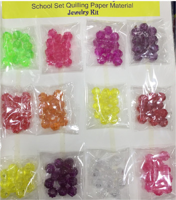 

VLV Multi colour beads for quilling and jewellery making Beads