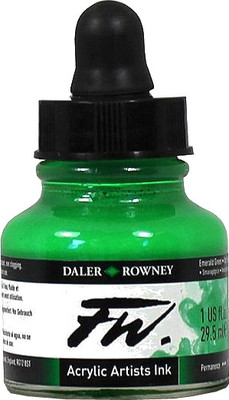 8% OFF on Daler-Rowney Drawing Ink (Emerald Green)