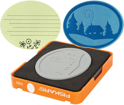 

Fiskars FISKARS MEDIUM DESIGN SET- THICK MATERIAL- OVAL