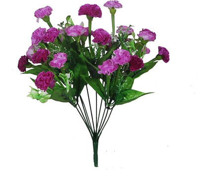 

Orchard Purple Carnations Artificial Flower(16 inch, Pack of 1)