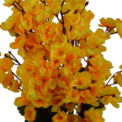 

Fancymart FP-0852-670 Multicolor Wild Flower Artificial Flower with Pot(7 inch, Pack of 1)