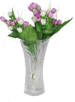 

Orchard Multicolor Rose Artificial Flower with Pot(21 inch, Pack of 1)
