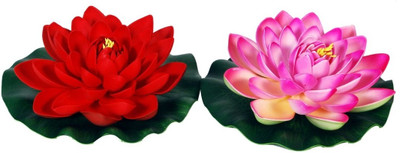 

Orchard Pink, Red Assorted Artificial Flower(2.3 inch, Pack of 2)
