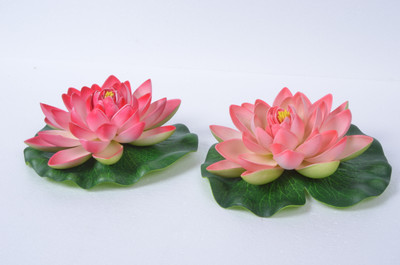 

Kusal Floating Pink Assorted Artificial Flower(Pack of 2)