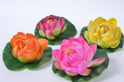 

Kusal Floating Multicolor Assorted Artificial Flower(Pack of 4)