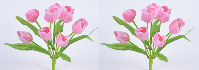 

Kusal Pink Assorted Artificial Flower(5 inch, Pack of 2)