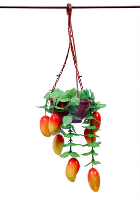 

Magicwand Enterprises Brown, Green, Red, Yellow Assorted Artificial Flower with Pot(21 inch, Pack of 1)