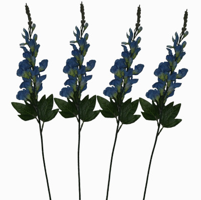 50% OFF on Pollination Snapdragon Blue Assorted Artificial Flower(33.2 inch, Pack of 4) 50% OFF on Pollination Snapdragon Blue Assorted Artificial Flower(33.2 inch, Pack of 4)