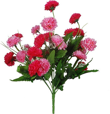

Orchard Pink Carnations Artificial Flower(16 inch, Pack of 1)