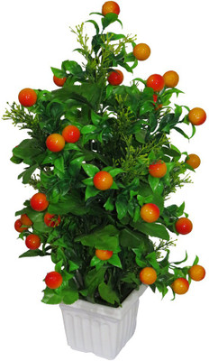 

YSK Creation Multicolor Assorted Artificial Flower with Pot(12 inch, Pack of 1)