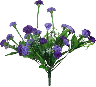 

Orchard Purple Carnations Artificial Flower(16 inch, Pack of 1)