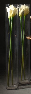 Foyer White Lily Artificial Flower(Pack of 1)