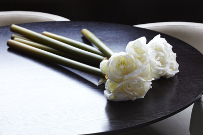 

Foyer White Rose Artificial Flower(Pack of 1)