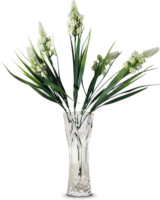 

Orchard White Assorted Artificial Flower with Pot(14 inch, Pack of 1)