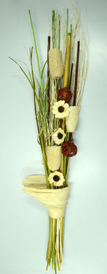 

Exotic Creations Earth Goddess Dried Bouquet Multicolor Dried Sticks Artificial Flower(35.43 inch, Pack of 1)