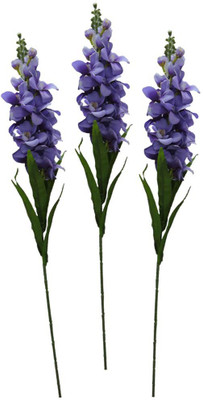 

ZOOEY Purple Lavender Artificial Flower(35.75 inch, Pack of 3)