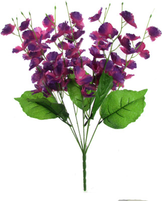 77% OFF on Fourwalls Elegant Purple Assorted Artificial Flower(17 inch, Pack of 1)