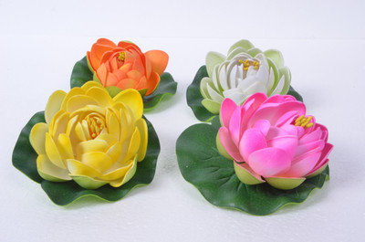 

Kusal Floating Multicolor Assorted Artificial Flower(Pack of 4)