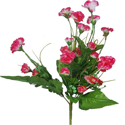

Orchard Pink Carnations Artificial Flower(16 inch, Pack of 1)
