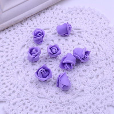 

HU1 Purple Rose Artificial Flower(1 inch, Pack of 50)